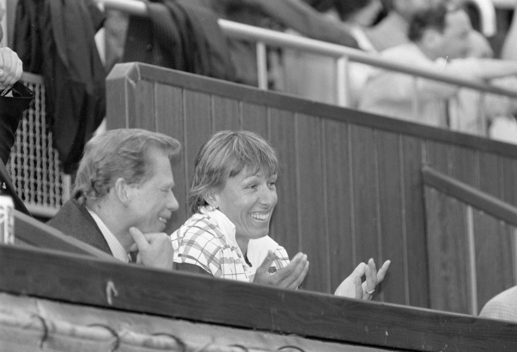 Martina Navrátilová, Václav Havel