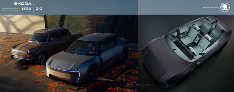 Ikony v novom šate: futuristická a praktická Škoda 1000 MBX