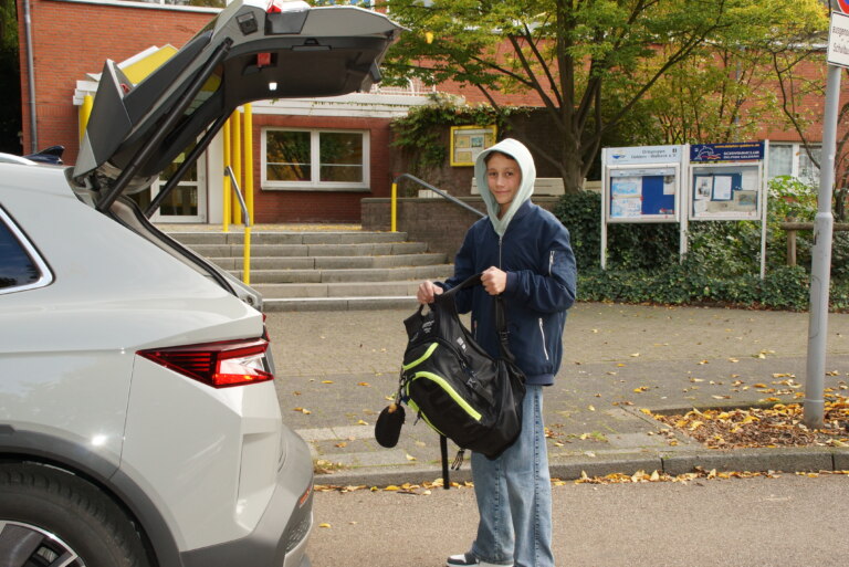 Škoda Elroq a spokojná rodina