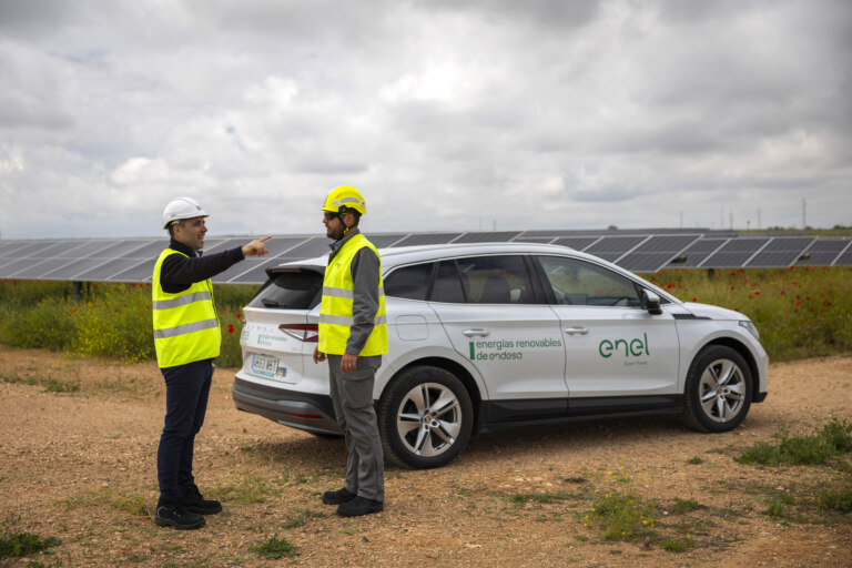 Enyaq v elektrických službách