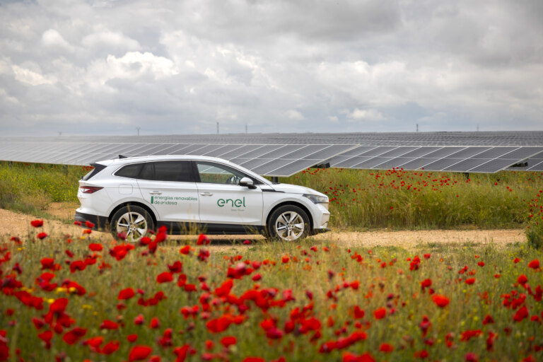 Enyaq v elektrických službách