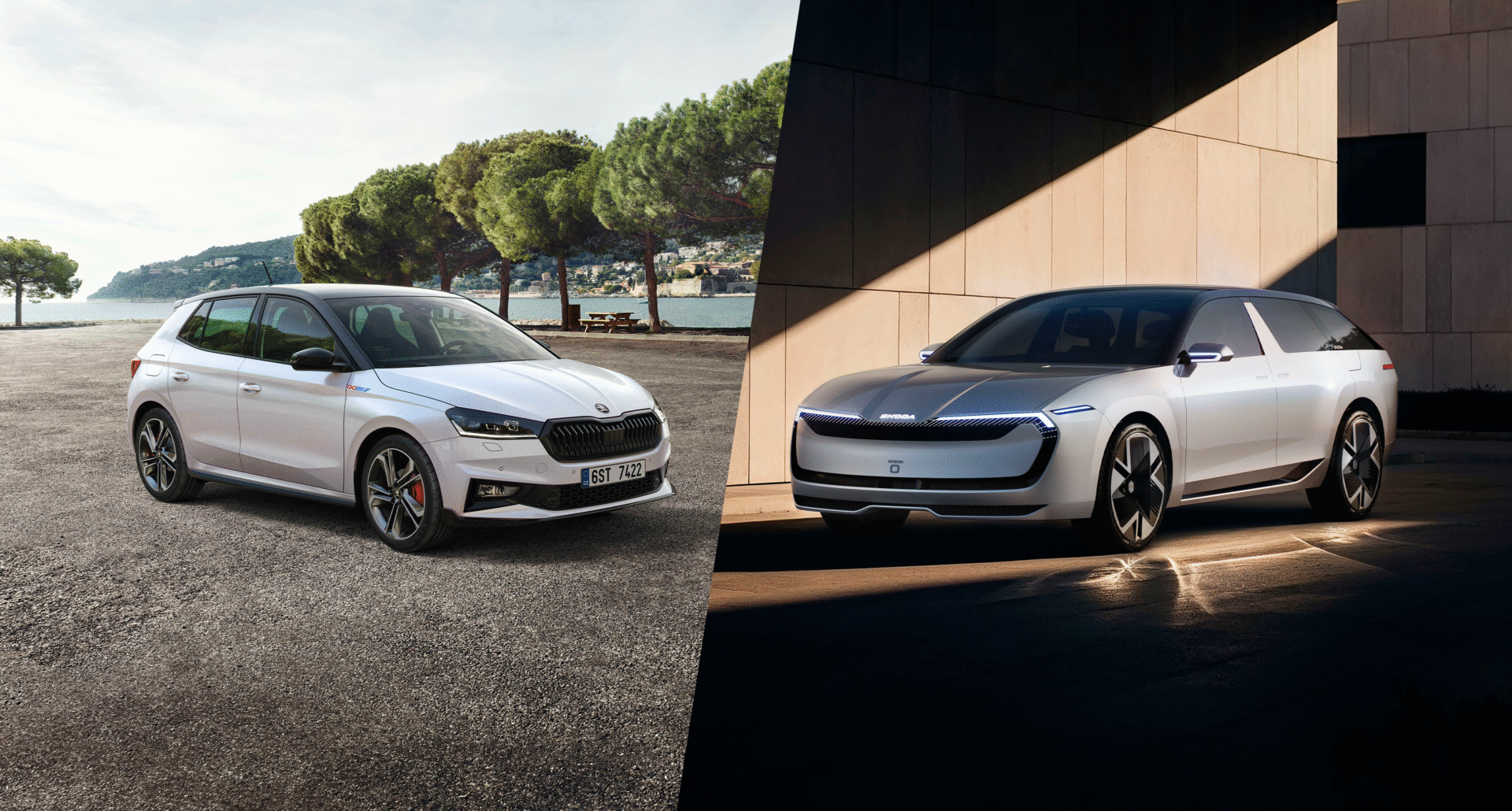 Škoda Vision O & Fabia 130 Driving Experience