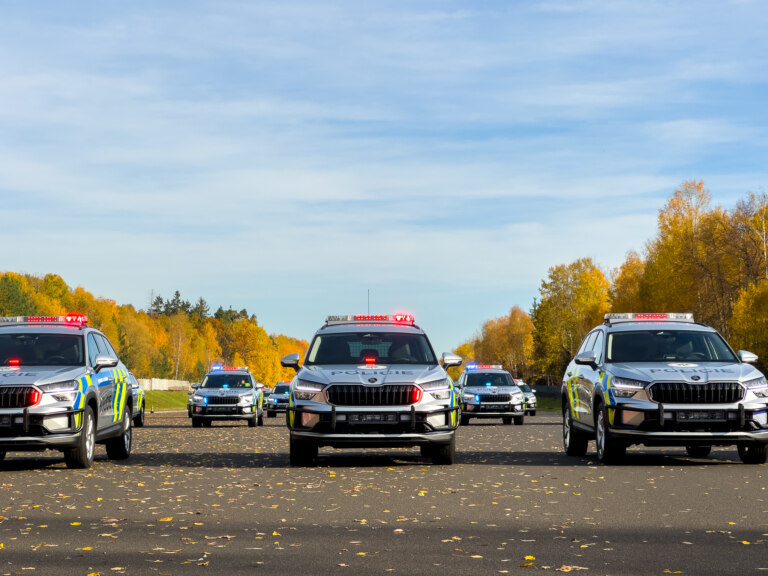 Policejní Kodiaq: technika z RS i špionský režim