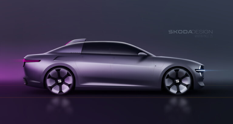 An icon reimagined: Škoda 100 as a modern-day sedan