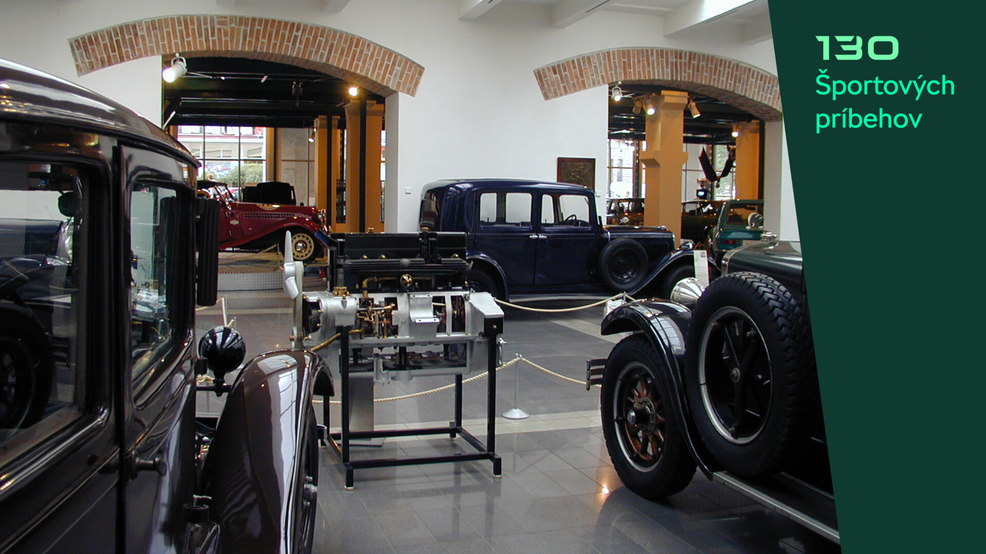 1995: Vážime si svoju históriu. Škoda otvára krásne múzeum