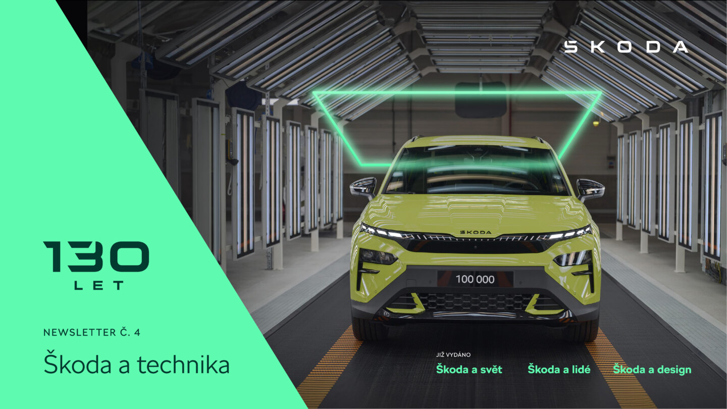 130 let – Newsletter: Škoda a technika