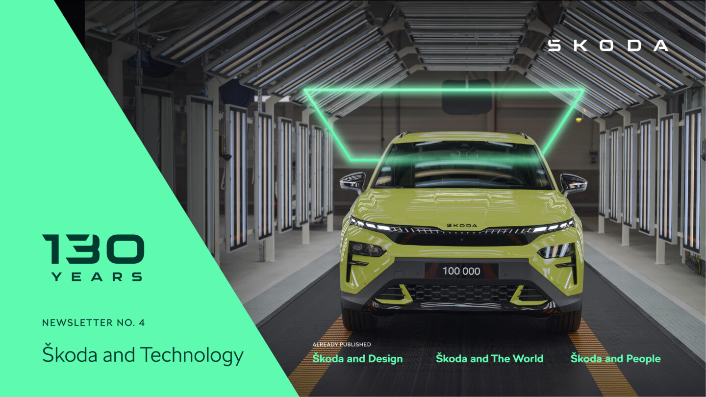 130 years – Newsletter: Škoda and technology