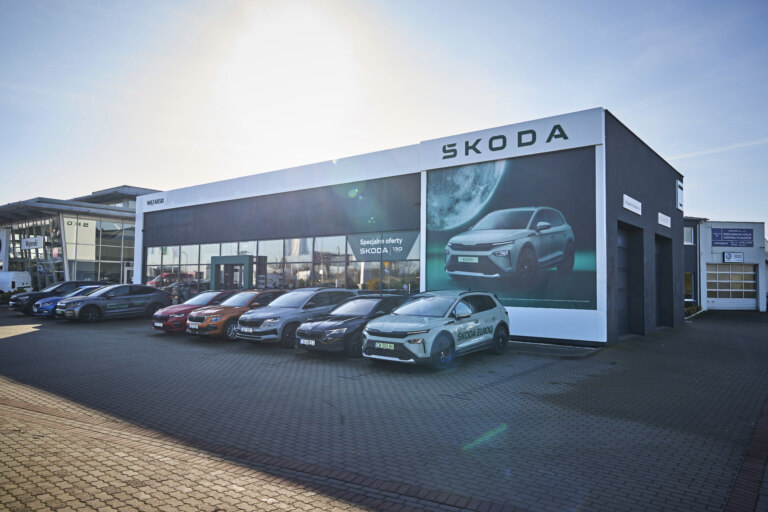 Škoda Wątarski is part of a company that sells vehicles from several brands within the Volkswagen Group 