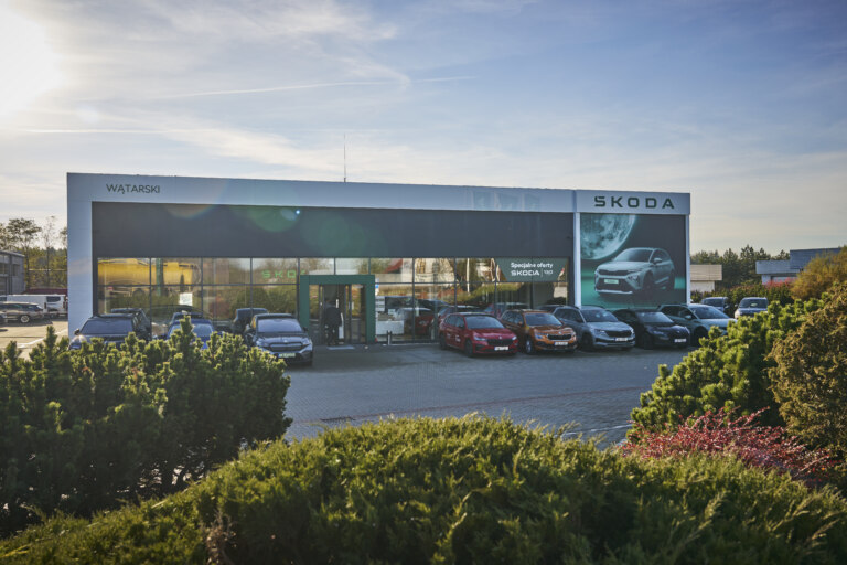 Škoda Wątarski is part of a company that sells vehicles from several brands within the Volkswagen Group 