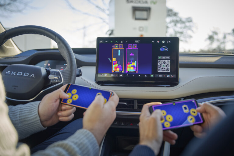 Škoda adds AirConsole, Škoda Play and Spotify to BEV infotainment