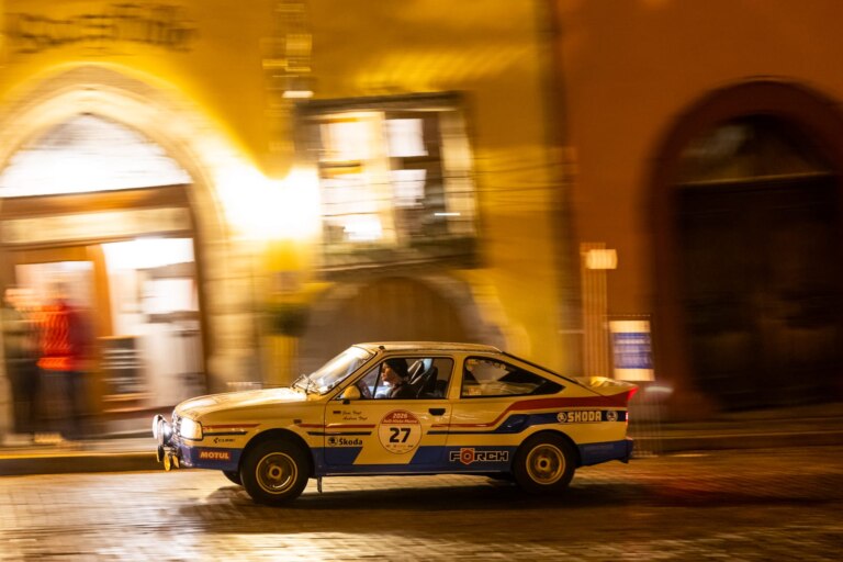 Große Škoda Show bei der AvD-Histo-Monte