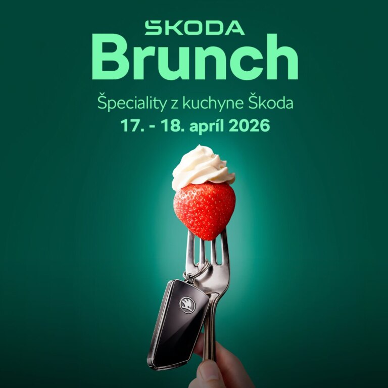Škoda Brunch sa vracia: Vychutnajte si víkend plný noviniek, testovacích jázd a zážitkov v showroomoch Škoda po celom Slovensku