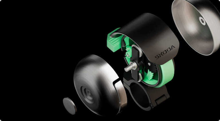 Škoda DuoBell: Eine innovative Fahrradklingel für mehr Sicherheit