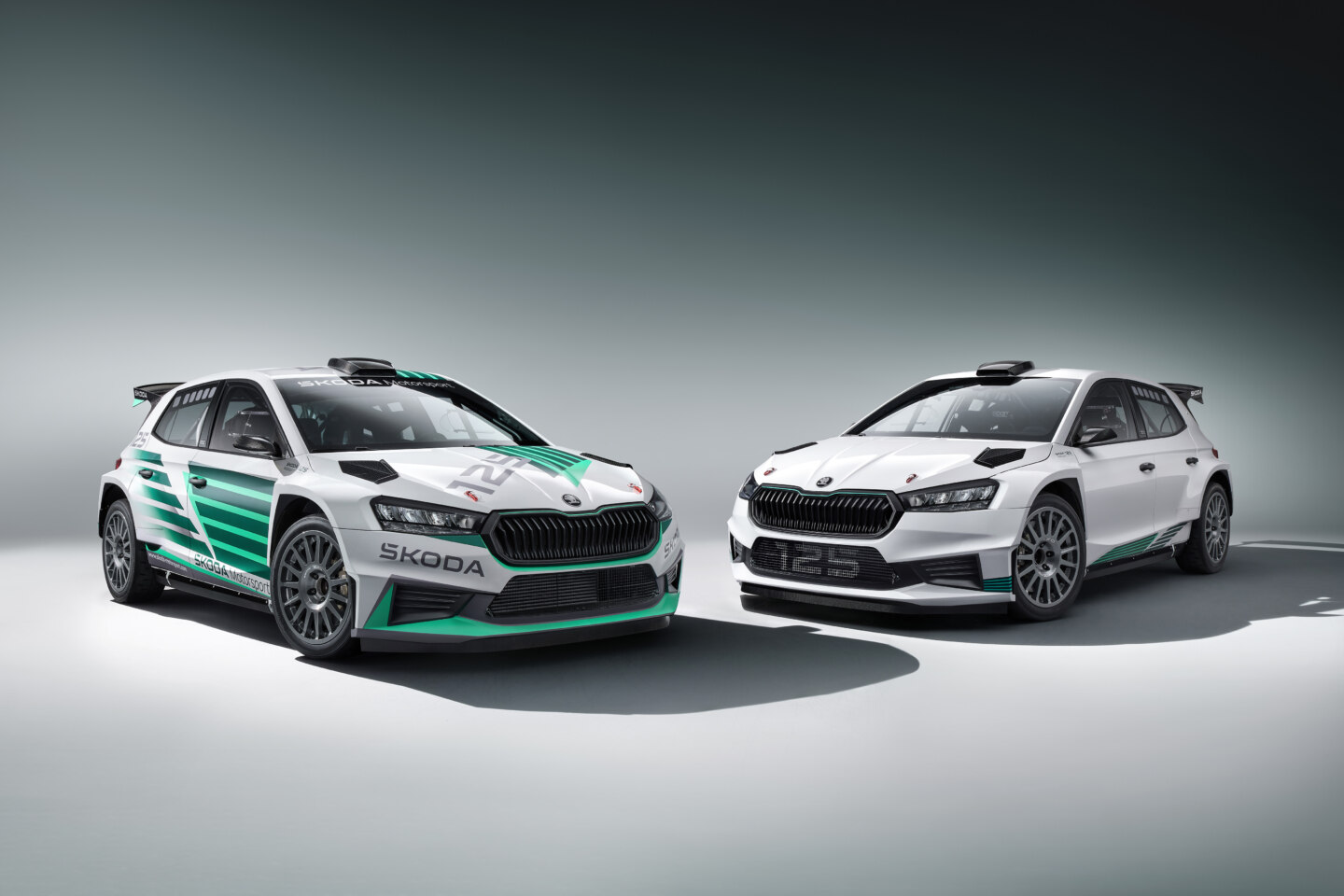 Škoda Fabia RS Rally2 celebrates 125 years of Škoda Motorsport success