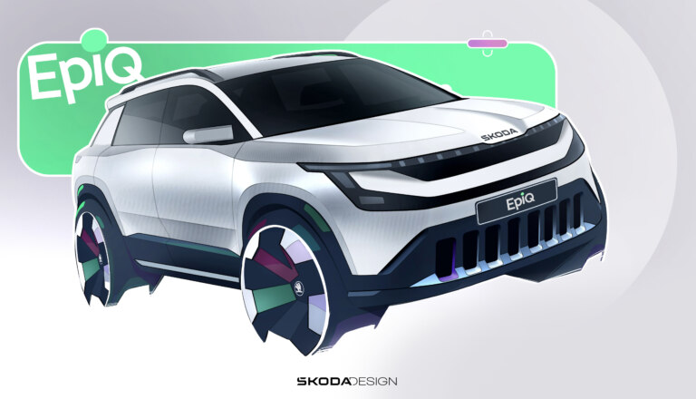 Škoda Epiq sketch
