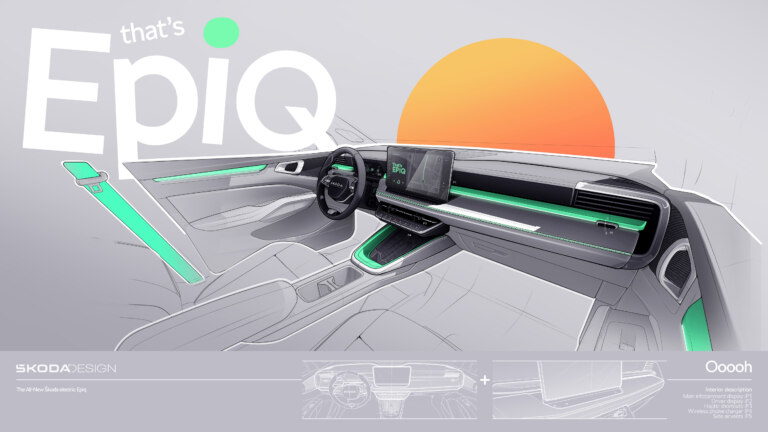Škoda Epiq sketch