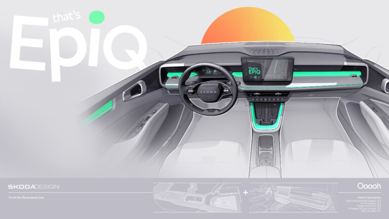 Škoda Epiq sketch