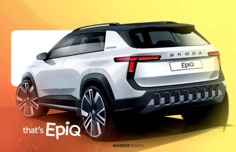 Škoda Epiq sketch