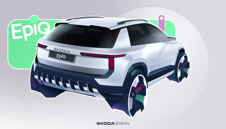 Škoda Epiq sketch