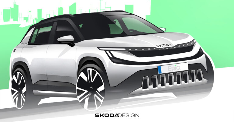 Škoda Epiq sketch