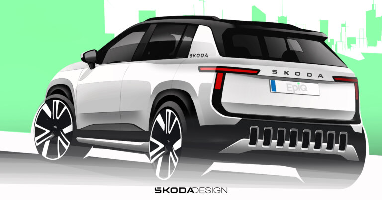 Škoda Epiq sketch