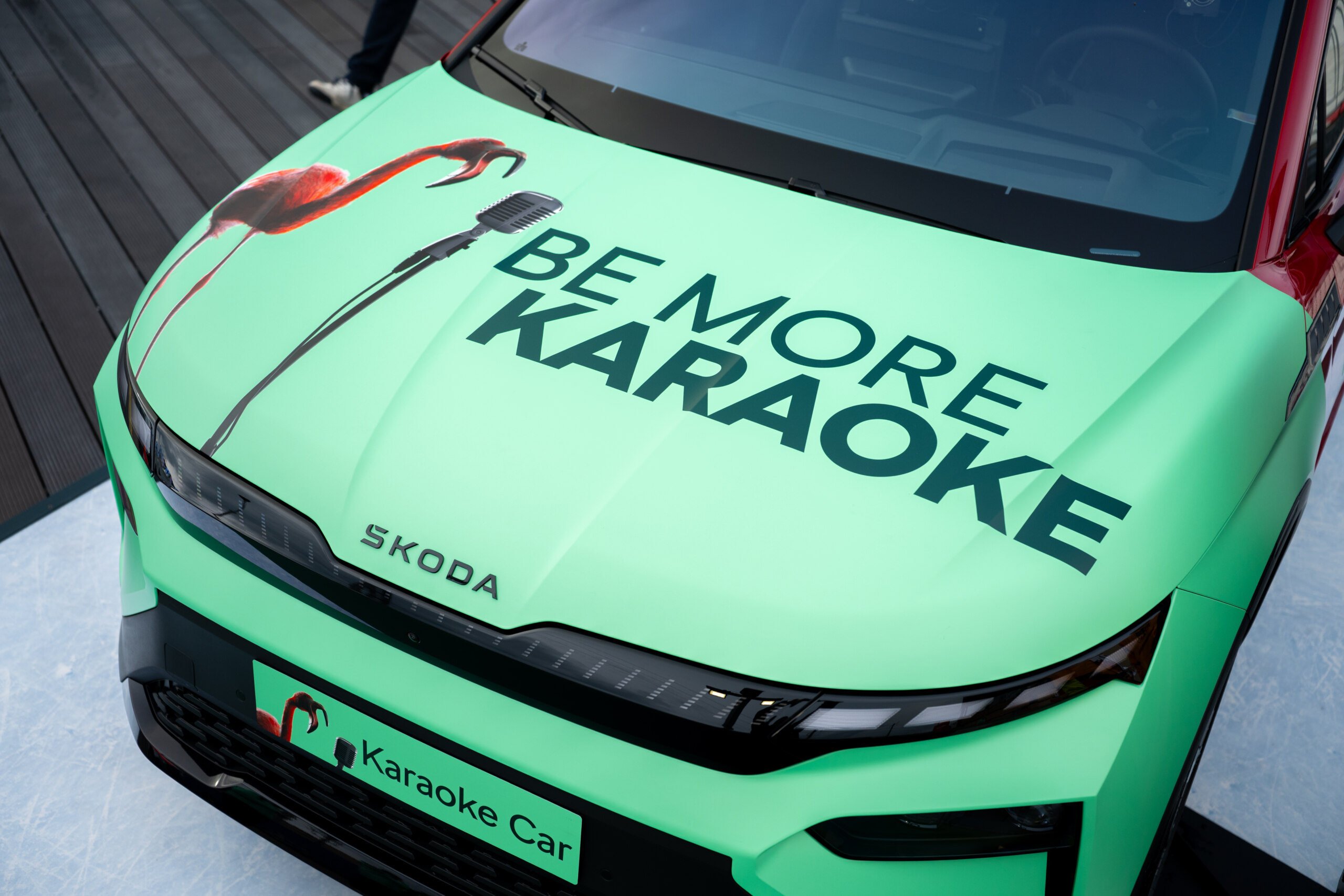 Come cheer and sing along! Meet the Karaoke Car