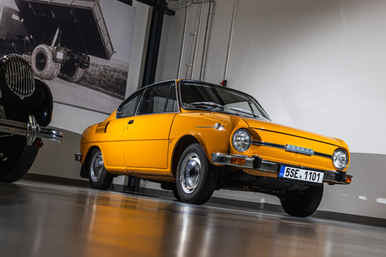 Sportovní kupé Škoda 110R je dnes ceněným veteránem