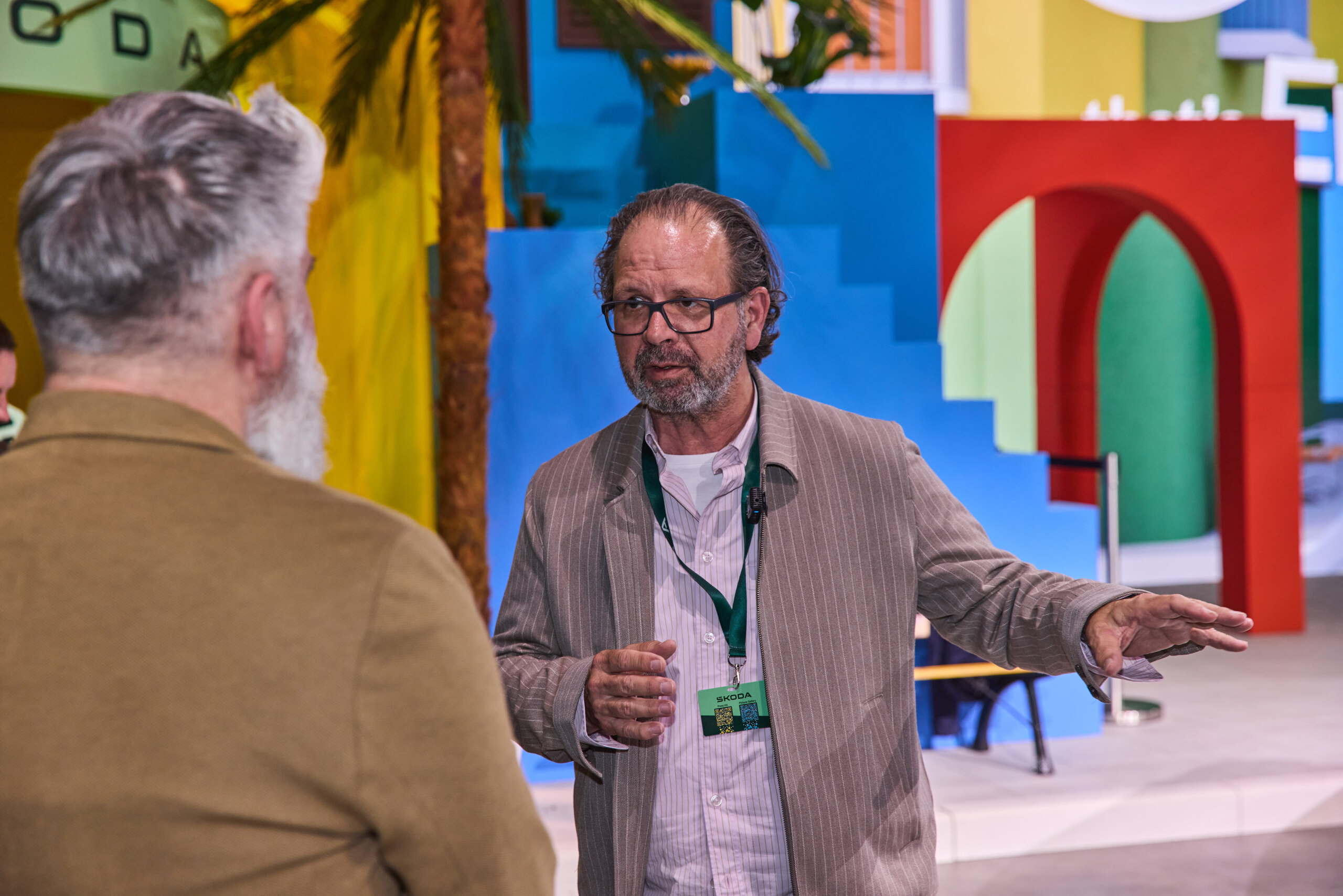 Of course, Head of Škoda Design, Oliver Stefani, was also there