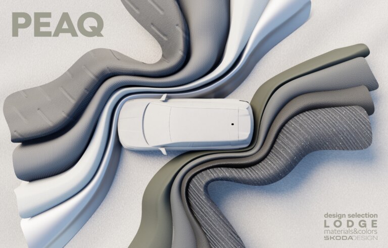 The Peaq interior defines a new standard for Škoda with regards to chosen materials