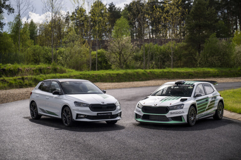 Rally champion and the unique Škoda Fabia Motorsport Edition