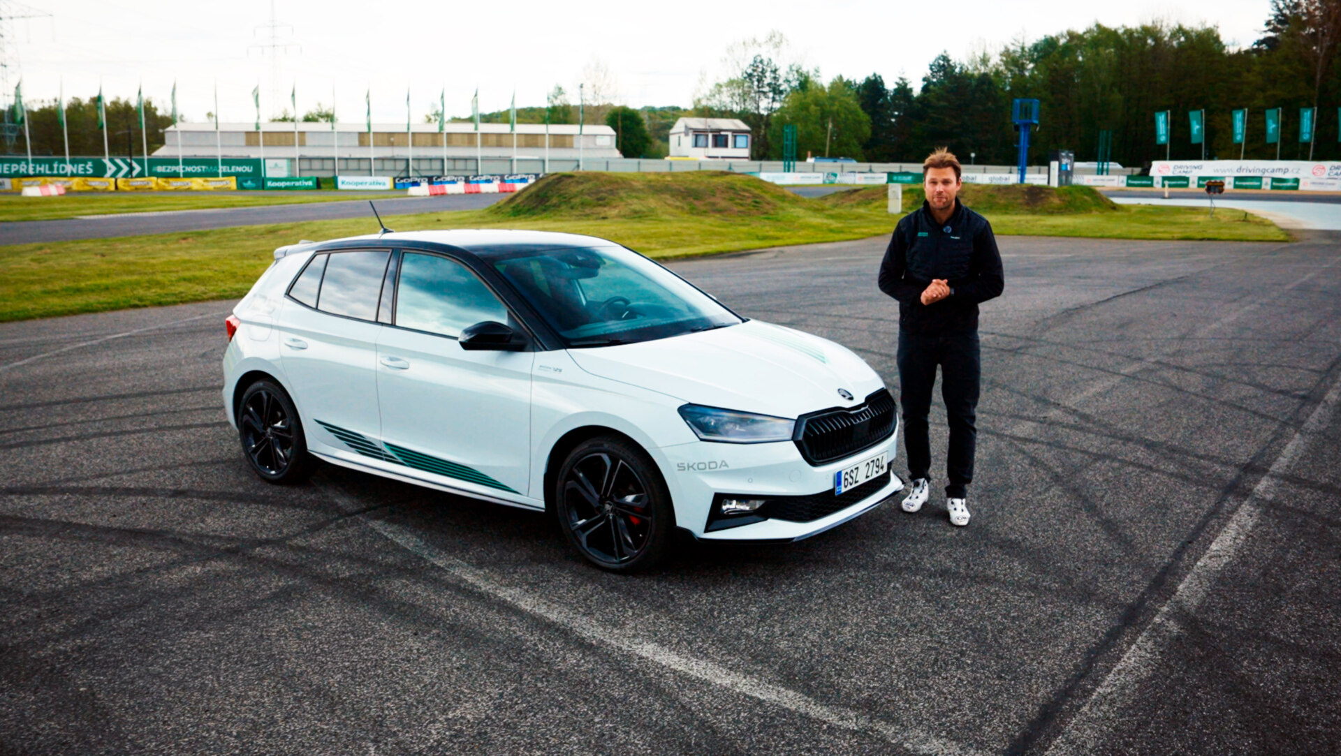Rally champion and the unique Škoda Fabia Motorsport Edition