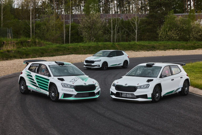 Rally champion and the unique Škoda Fabia Motorsport Edition