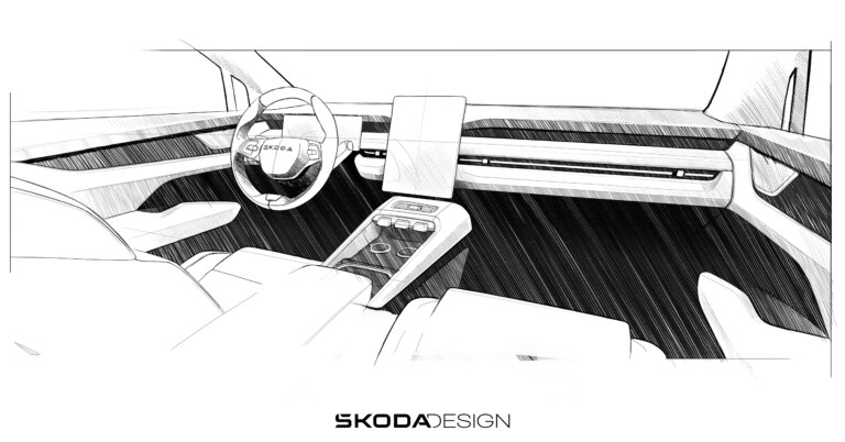 Škoda Peaq skica