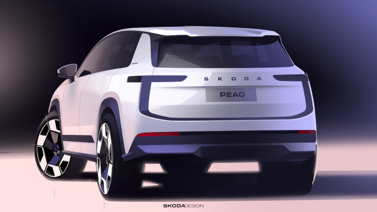 Škoda Peaq skica