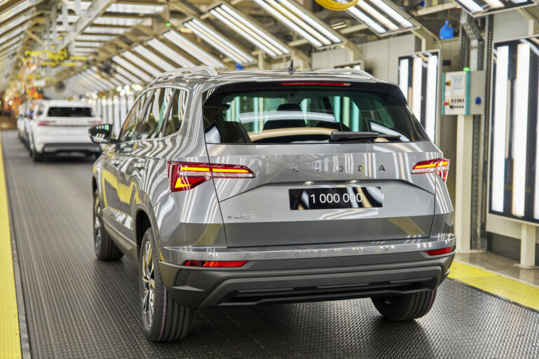 Production milestone: Škoda Auto builds its one-millionth Karoq