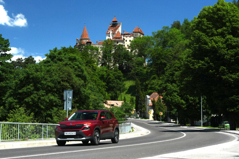 V Rumunsku posádka mimo jiné navštívila i legendární Drákulův hrad Bran