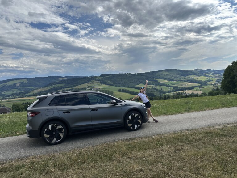 Od Pálavy k Dunaju: Týždeň s modelom Škoda Elroq RS v rytme dvoch kolies