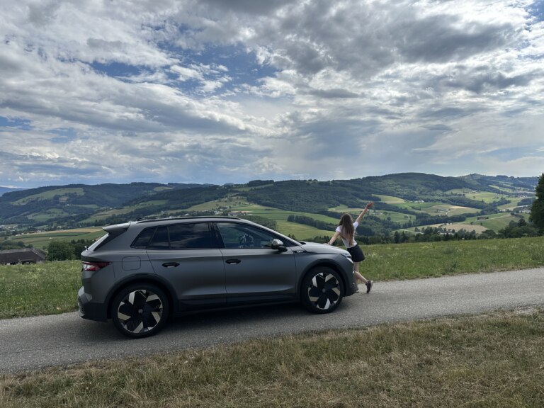 Od Pálavy k Dunaju: Týždeň s modelom Škoda Elroq RS v rytme dvoch kolies