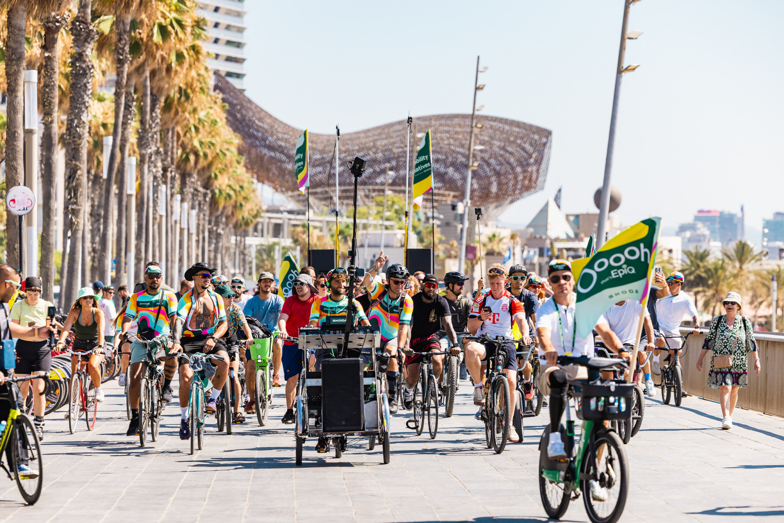 An Epic Start to the Tour de France: Škoda Got Barcelona Moving