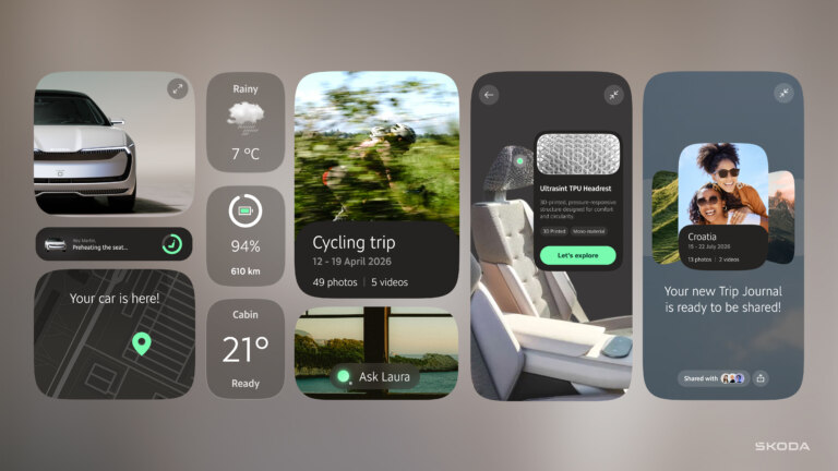 Škoda receives Red Dot Award for its Vision App concept