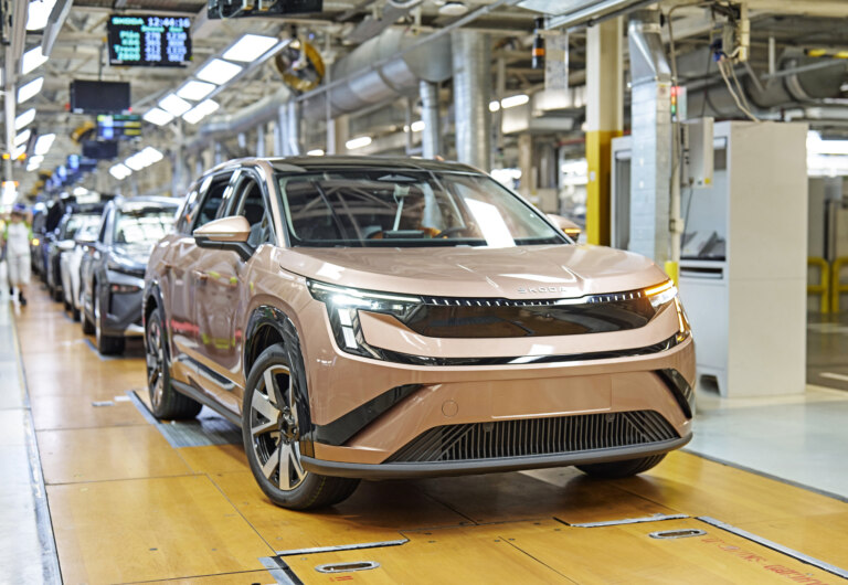 Peaq enters production, sharing the line with the Octavia