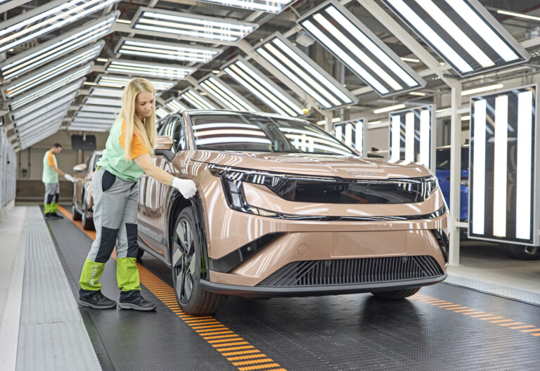 Peaq enters production, sharing the line with the Octavia