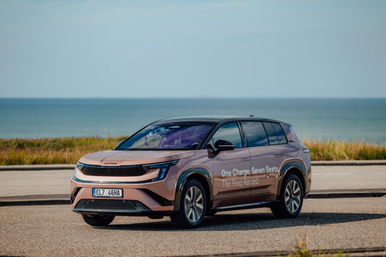 The Škoda Peaq 90 reached its destination in the Netherlands.