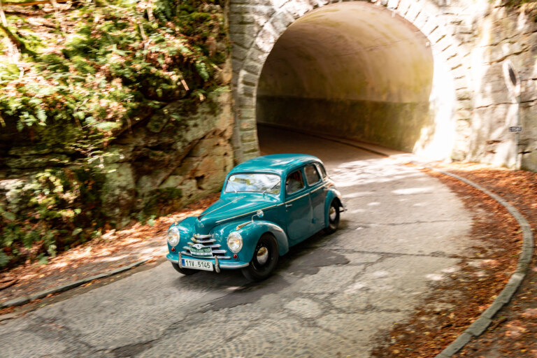 Participants in this year's Classic Tour also visited the Kokořín region