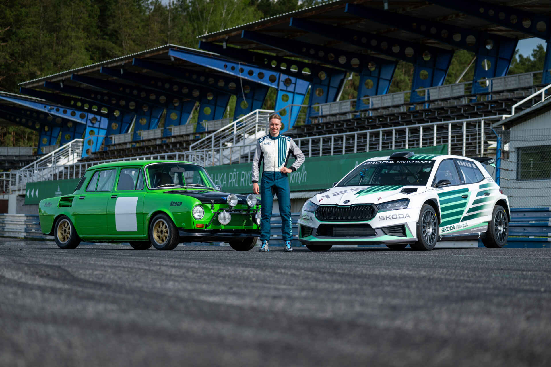What was racing like half a century ago? Škoda 120 S Rallye Delights a champion