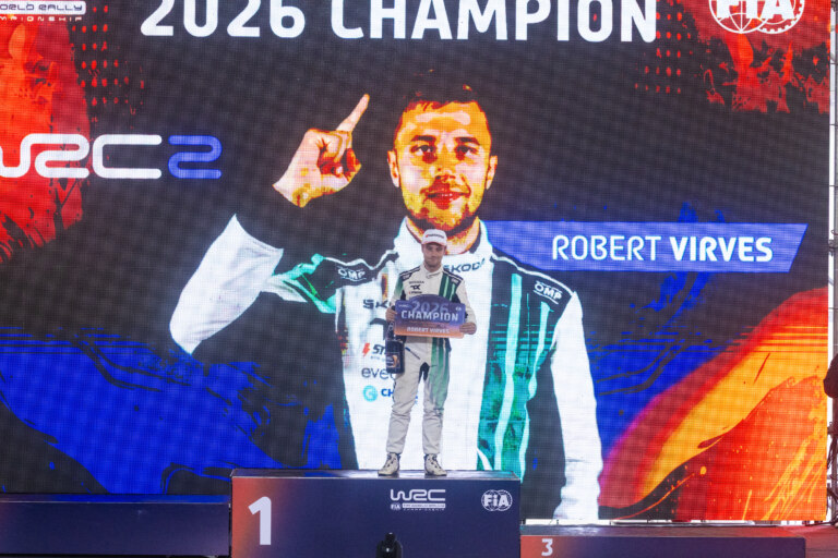 The new champion, Robert Virves.
