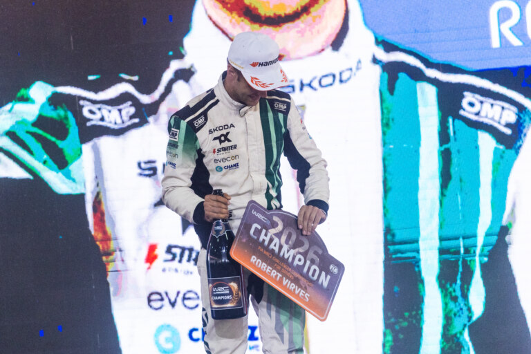 The new champion, Robert Virves.