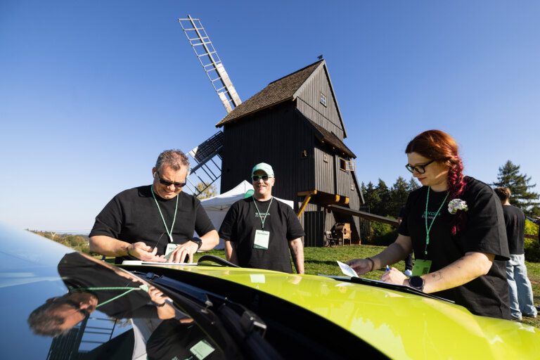 Škoda EV Lounge: A Family United by Electric Cars